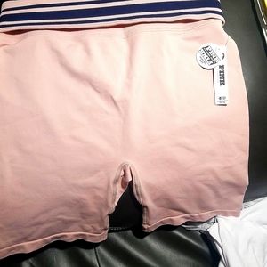Pink Victoria's secret stretchy shorts